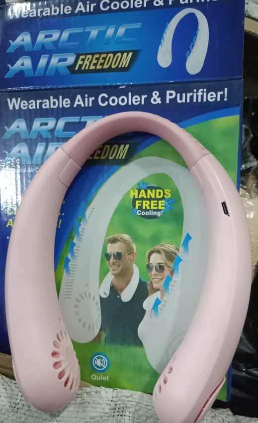 Bladeless Neck Fan | Hands-Free Portable Cooling | 3 Speeds | 6Hr Battery